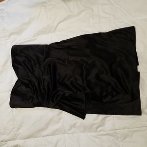 White House Black Matket Black Satin Dress